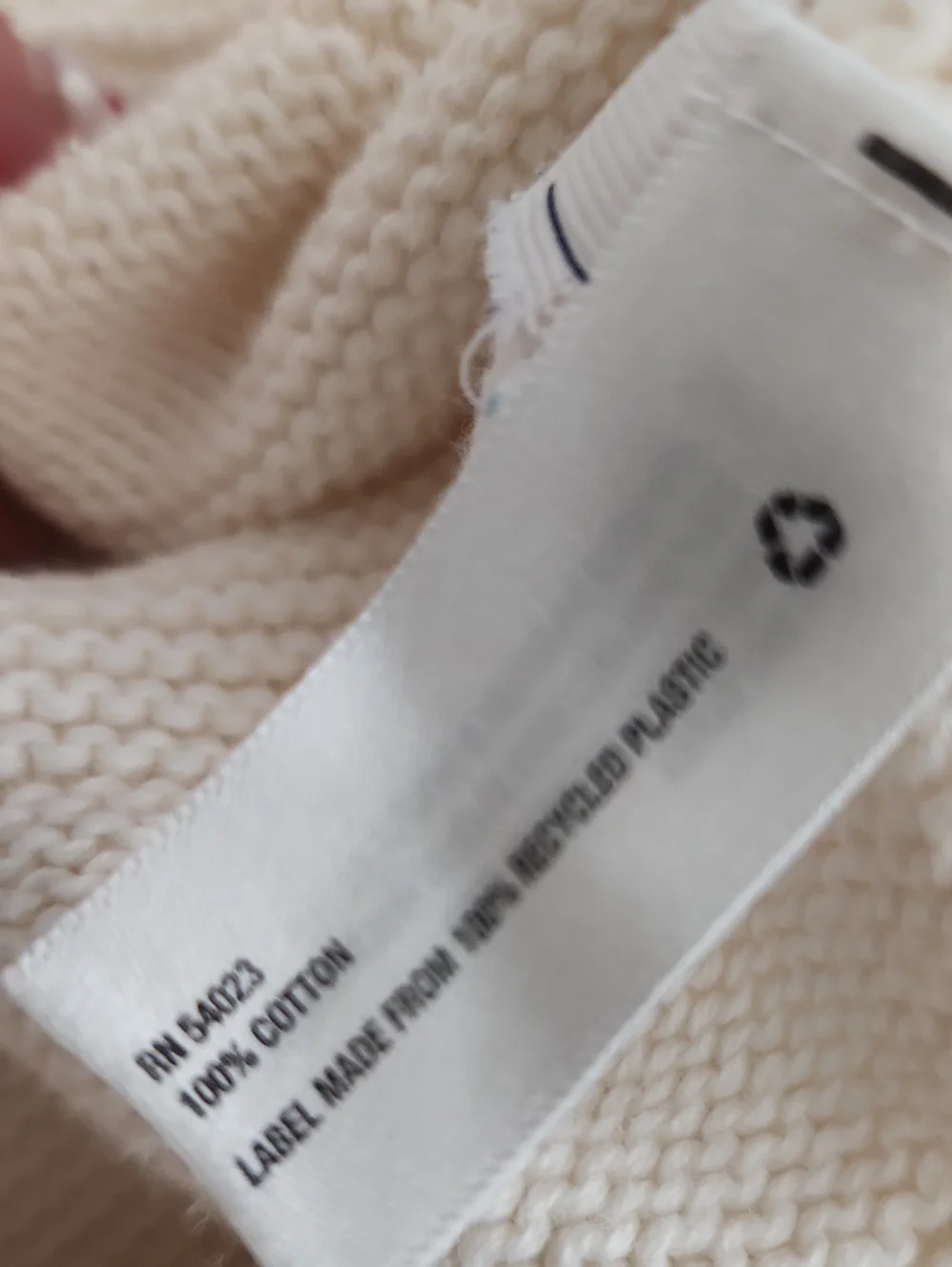 Gap Cream Knit Sweater Large 10